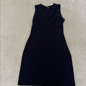 Tailor B. Moss Navy Wrap Top